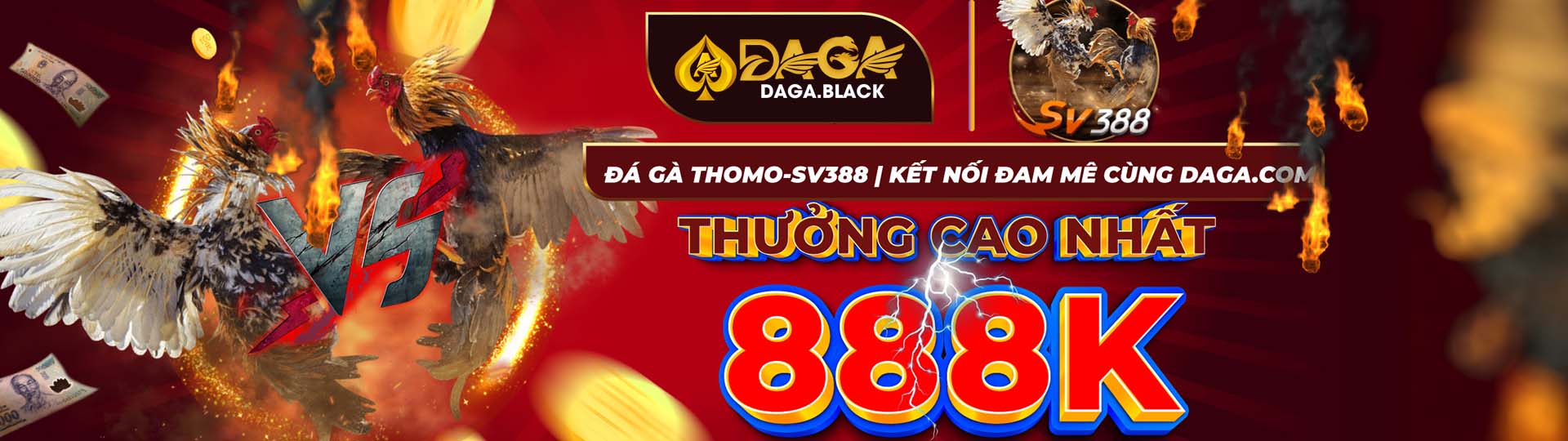 Banner khuyến mãi Daga.black